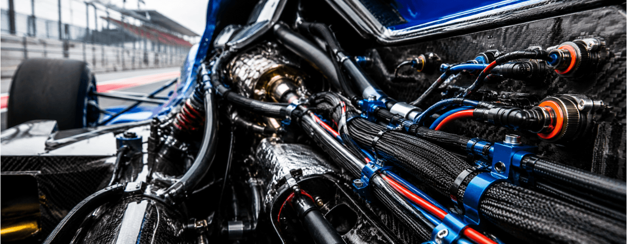 How Motorsport Cables Survive Heat, Vibration and Split-Second Decisions
