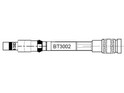BT3002 Coax Cable terminated to Type 43 Plug (STD43/5GTIS) to 1.0/2.3 Plug
