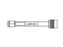 LMR195 (GBC195) Coax Cable terminated to SMA Plug To TNC Plug