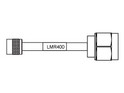 LMR400 (GBC400) Ultra Flex Coax Cable terminated to TNC Plug to N Type Plug