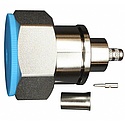 7-16  Straight Crimp Plug For LMR400 (50 Ohm)