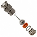 BNC  Straight Clamp Plug  For RG58, URM43 (Taper Fixing) (50 Ohm)