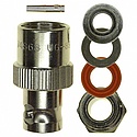 BNC  Straight Clamp Socket For RG174, RG188, RG316, RD316, RG316DS, LMR100 (Compression Fixing)  (50 Ohm)