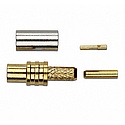 MMCX  Straight Crimp Plug  For RG174, RG188, RG316, GBC100 (50 Ohm)