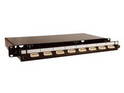 19" Sliding Drawer Singlemode Patch Panel For 4 Fibres Comprising of 2 x MTRJ Duplex Adapters & Fibre Management Kit