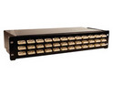 Fixed 36 Port Patch Panel With 24 LC QUAD Multimode Adapters For 48 Fibres (2U)