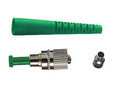 FCAPC Connector Singlemode Simplex For 0.9mm Cable With Green Boot