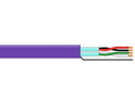 2 Pair Individually Screened Multipair RS232 Cable 22(7) AWG (Belden 8723 VIOLET Equiv.)