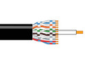 CW1308B Internal/External 10+E Pair Cable (Black Sheath)
