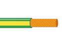 0.5mm sq. Green/Yellow Tri-rated Cable (22 AWG)