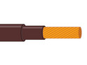 6.0mm sq Brown/Brown 6381Y Cable Double Insulated Power Cable