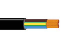 3 x 0.75mm sq. 318-Y Flexible Cable H05VV-F Black PVC