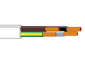 4 x 0.75mm sq. 318-Y Flexible Cable H05VV-F White PVC