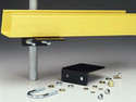2x2 Under floor support kit; can be secured to .62" to 1.2" round or square post