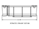 4x12 Expandable Straight Section