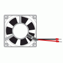 2 Core 0.5mm Cable 1.2 Metres terminated to Cable 3 Power to 12Vdc Fan  2 x 11mm Blade Terminal to Fan